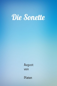 Die Sonette