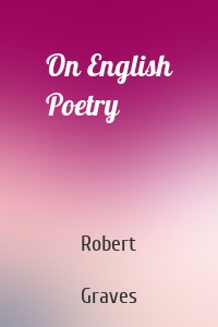 On English Poetry