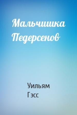 Обложка книги «Мальчишка Педерсенов» — Уильям Гэсс