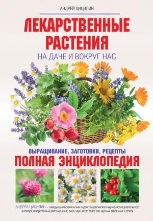 Обложка книги «Лекарственные растения на даче и вокруг нас. Полная энциклопедия» — Андрей Цицилин