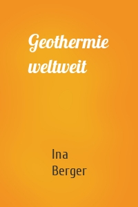 Geothermie weltweit