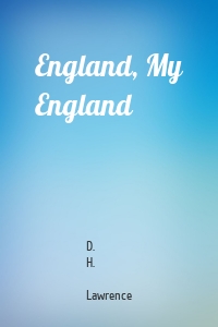 England, My England