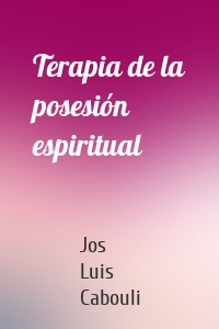 Terapia de la posesión espiritual