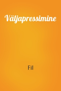 Väljapressimine