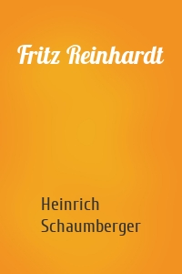 Fritz Reinhardt