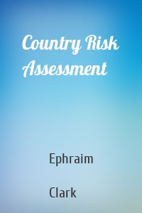 Country Risk Assessment