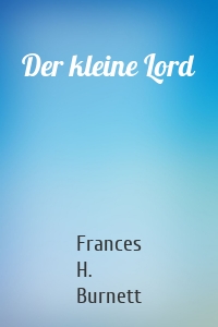 Der kleine Lord