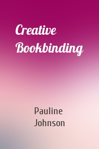 Creative Bookbinding