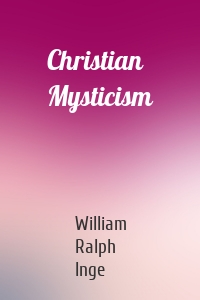 Christian Mysticism