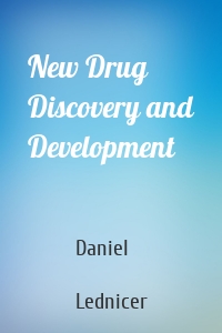 New Drug Discovery and Development