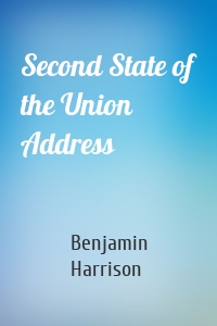 Second State of the Union Address