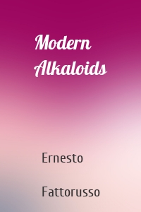 Modern Alkaloids