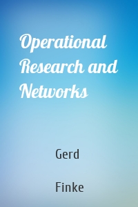 Operational Research and Networks