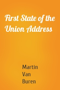 First State of the Union Address