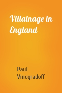 Villainage in England