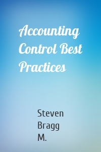Accounting Control Best Practices