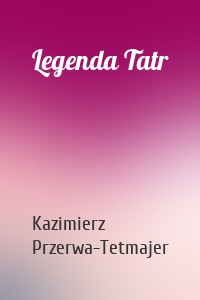 Legenda Tatr