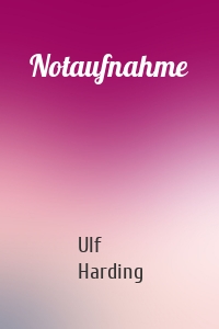 Notaufnahme