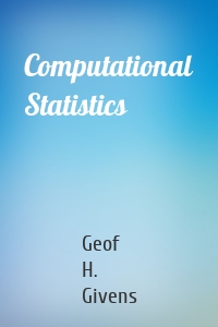 Computational Statistics