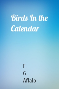 Birds In the Calendar