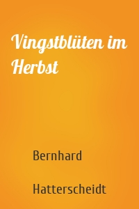 Vingstblüten im Herbst