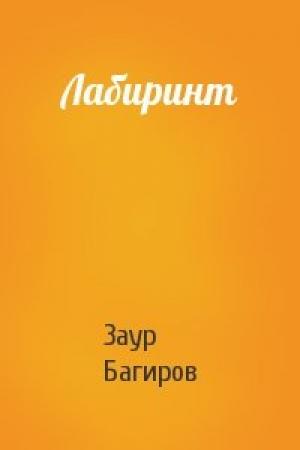 Обложка книги «Лабиринт» — Заур Багиров