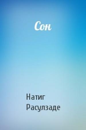 Обложка книги «Сон» — Натиг Расулзаде