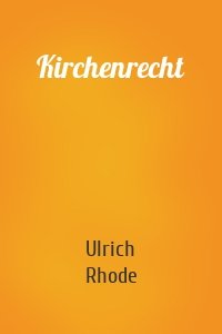 Kirchenrecht