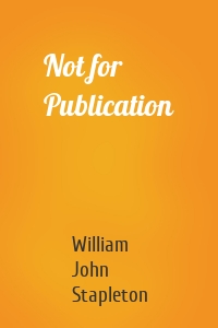 Not for Publication