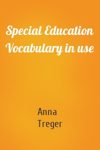 Special Education Vocabulary in use