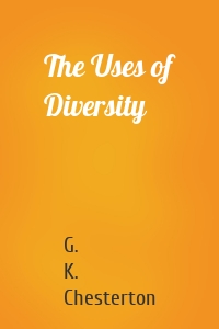 The Uses of Diversity