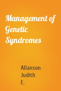 Management of Genetic Syndromes