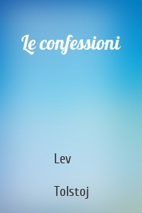 Le confessioni